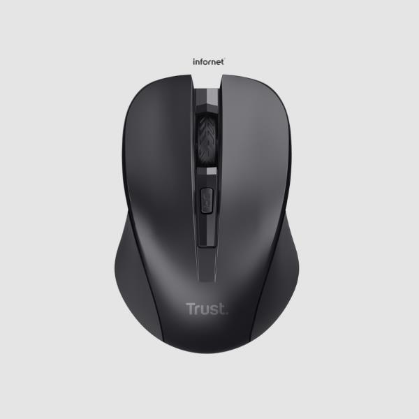 RATON OPTICO MYDO WIRELESS NEGRO TRUST