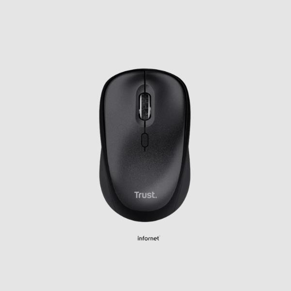 RATON OPTICO WIRELESS TM-201 NEGRO TRUST