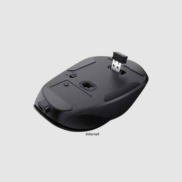 RATON OPTICO FYDA WIRELESS NEGRO TRUST