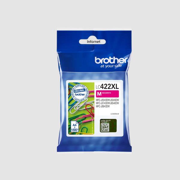 Cartucho de Tinta Original Brother LC422XL Magenta