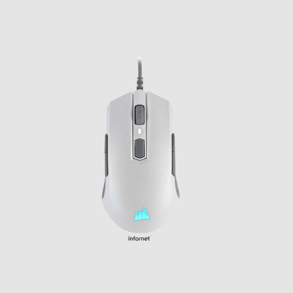 Ratón Corsair M55 Optical Blanco