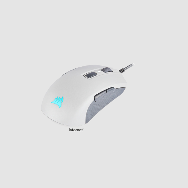 Ratón Corsair M55 Optical Blanco