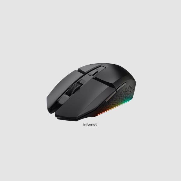 RATON GAMING WIRELESS GXT110 FELOX NEGRO RGB TRUST