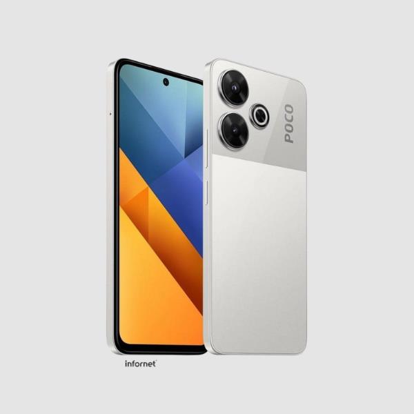 Smartphone Xiaomi POCO M6 6GB/ 128GB/ 6.79"/ Plata