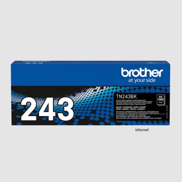 Tóner original Brother TN243BK - negro